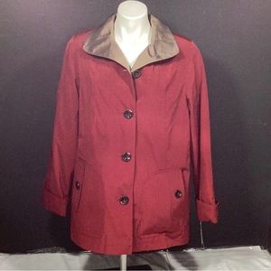 GALLERY Water Resistant Coat with Detachable Hood and Liner.